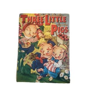 Three Little Pigs  1942  Merrill Publishing   RARE!!!!